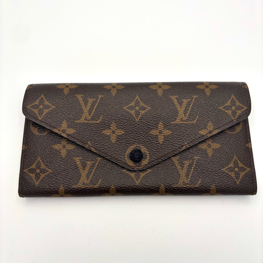 Louis Vuitton Brown Monogram Wallet - Picture 2 of 12